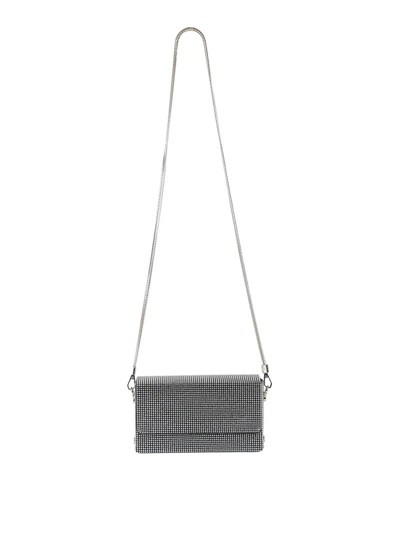 Pochette elegante da donna con strass - multicolore