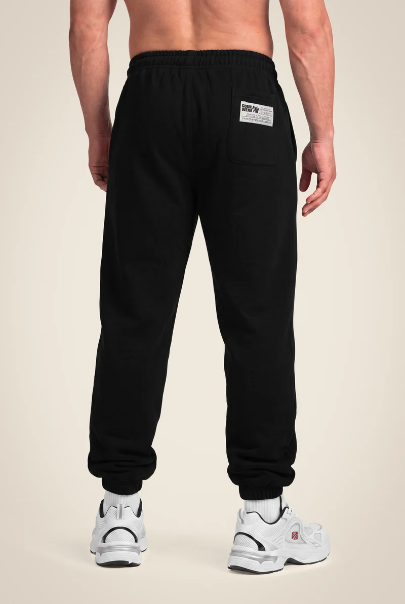 Classic Oversized Sweatpants - Black