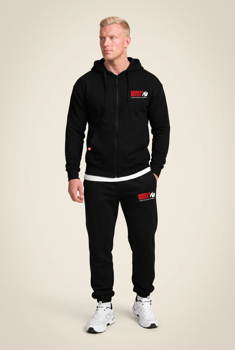 Classic Oversized Sweatpants - Black