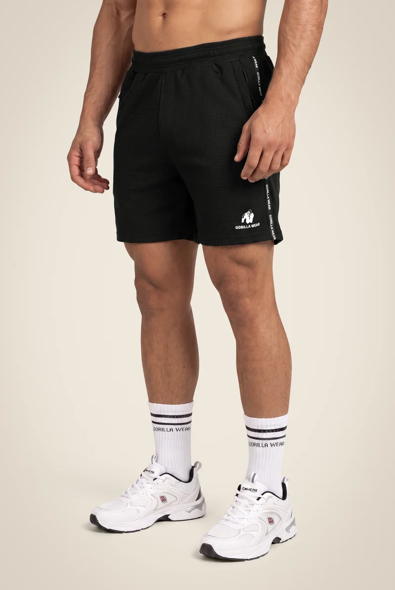 Harvey Track Shorts - Black