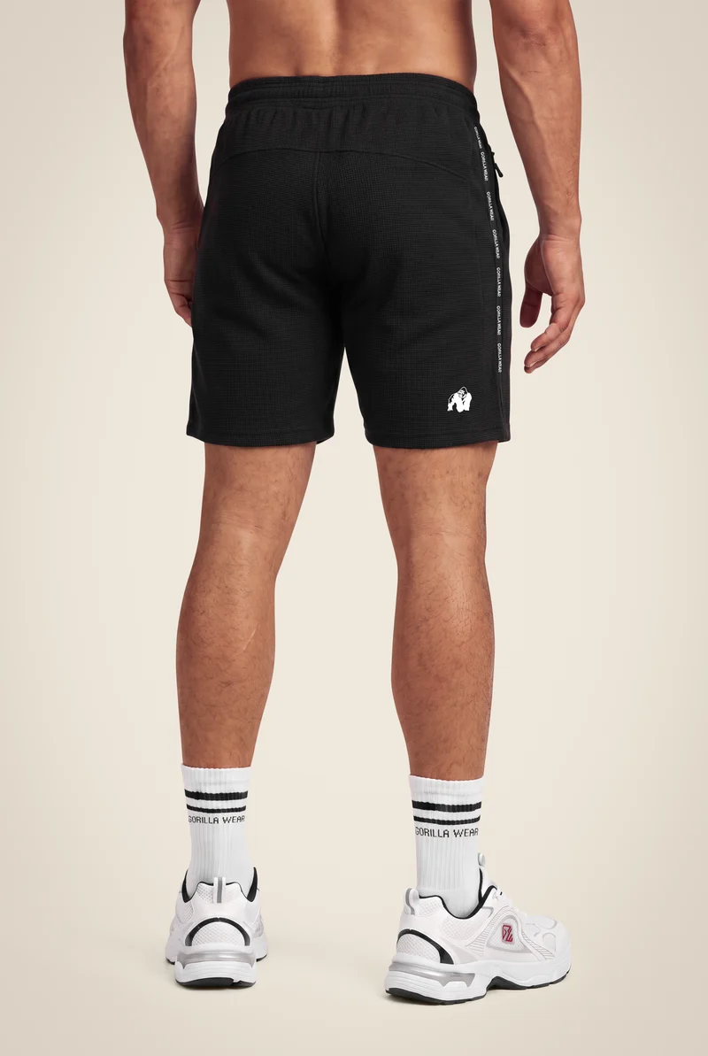Harvey Track Shorts - Black