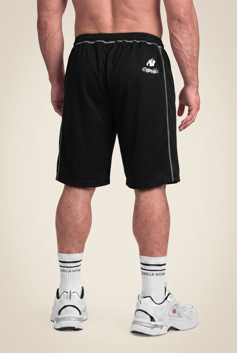 Marlow Mesh Shorts - Black/Gray
