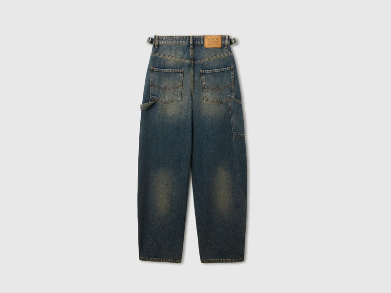 Jeans im Vintage-Stil mit lässiger Passform