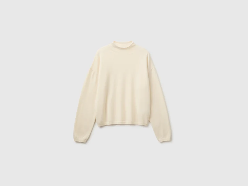 Weicher Pullover aus Woll-Kaschmir-Mischgewebe