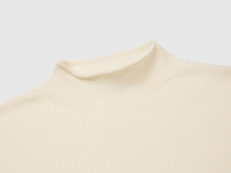 Weicher Pullover aus Woll-Kaschmir-Mischgewebe