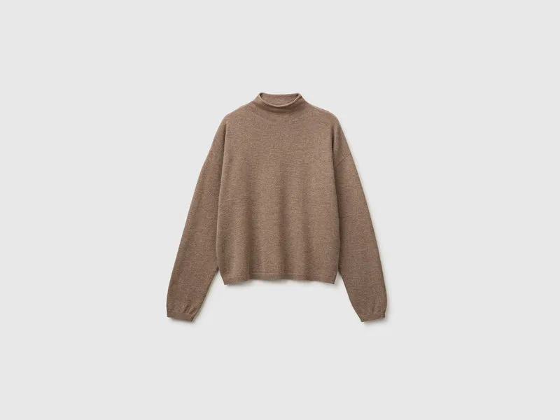 Weicher Pullover aus Woll-Kaschmir-Mischgewebe