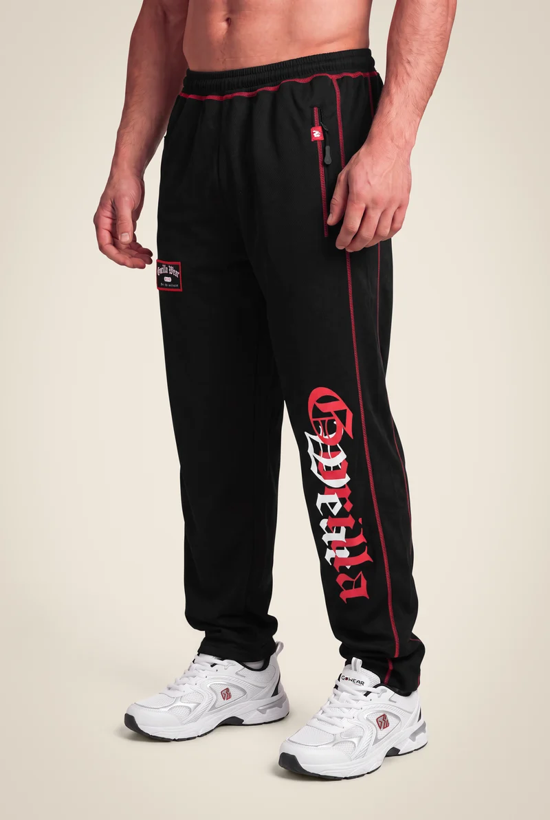 Marlow Mesh Pants - Black/Red