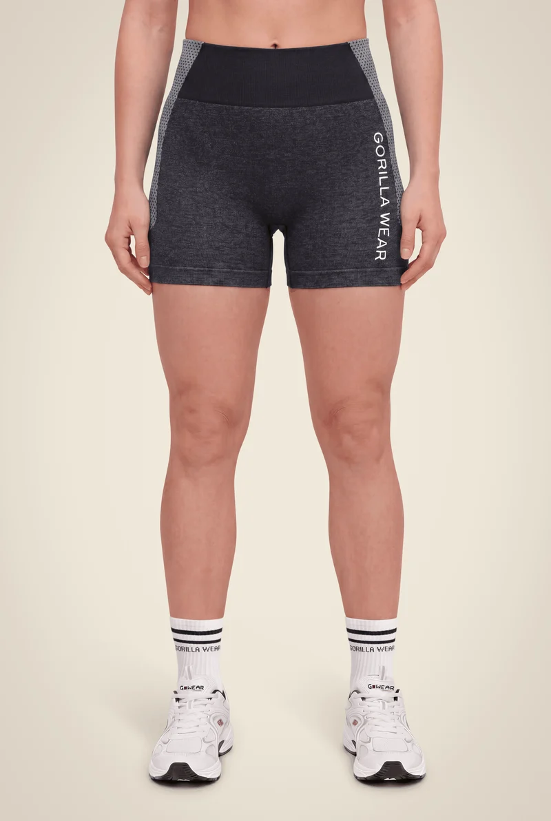Selah Seamless Shorts - Black