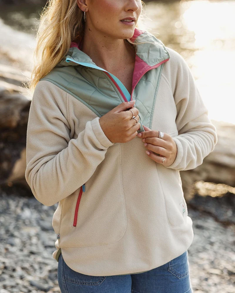 Juana Recycled Polar Hooded Fleece