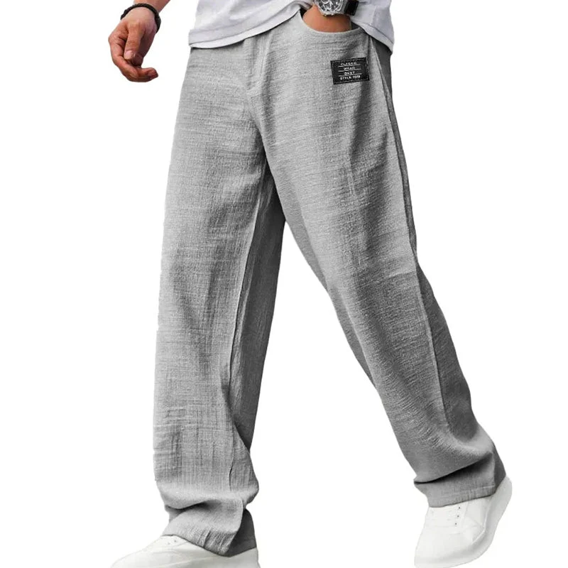 Herren Sommerhose | Luftige Freizeithose mit lockerem Schnitt und tiefen Seitentaschen für warme Tage