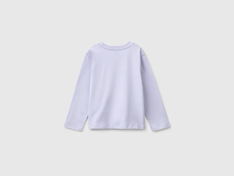 Besticktes T-Shirt aus Bio-Baumwolle
