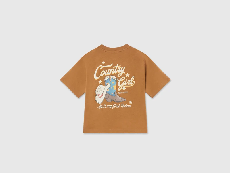 Western-Print-T-Shirt