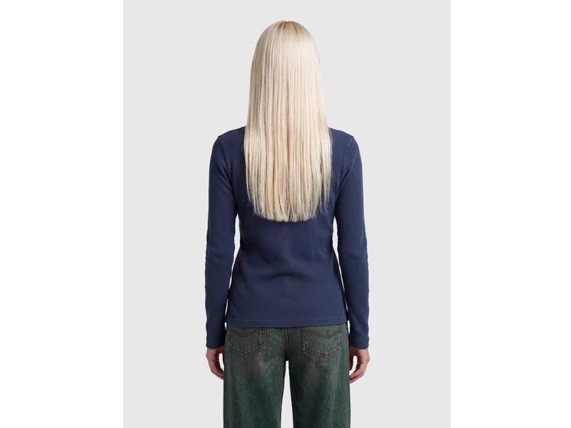 Henley-T-Shirt im Vintage-Stil