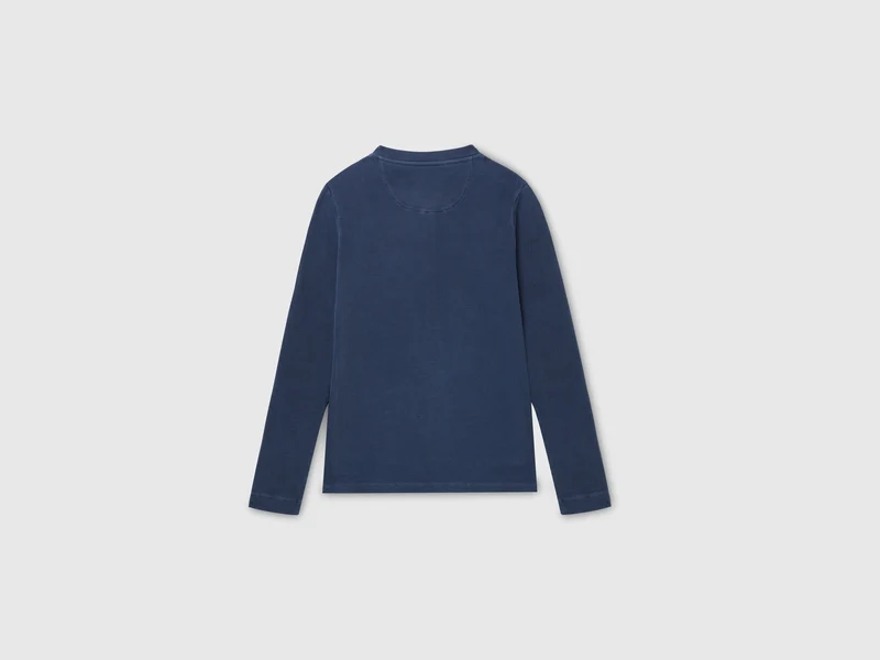 Henley-T-Shirt im Vintage-Stil