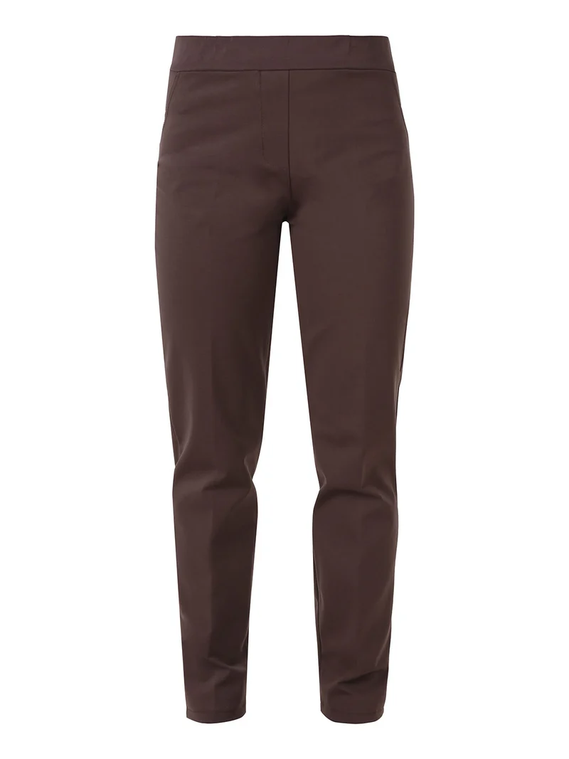 Pantaloni donna a sigaretta - moro