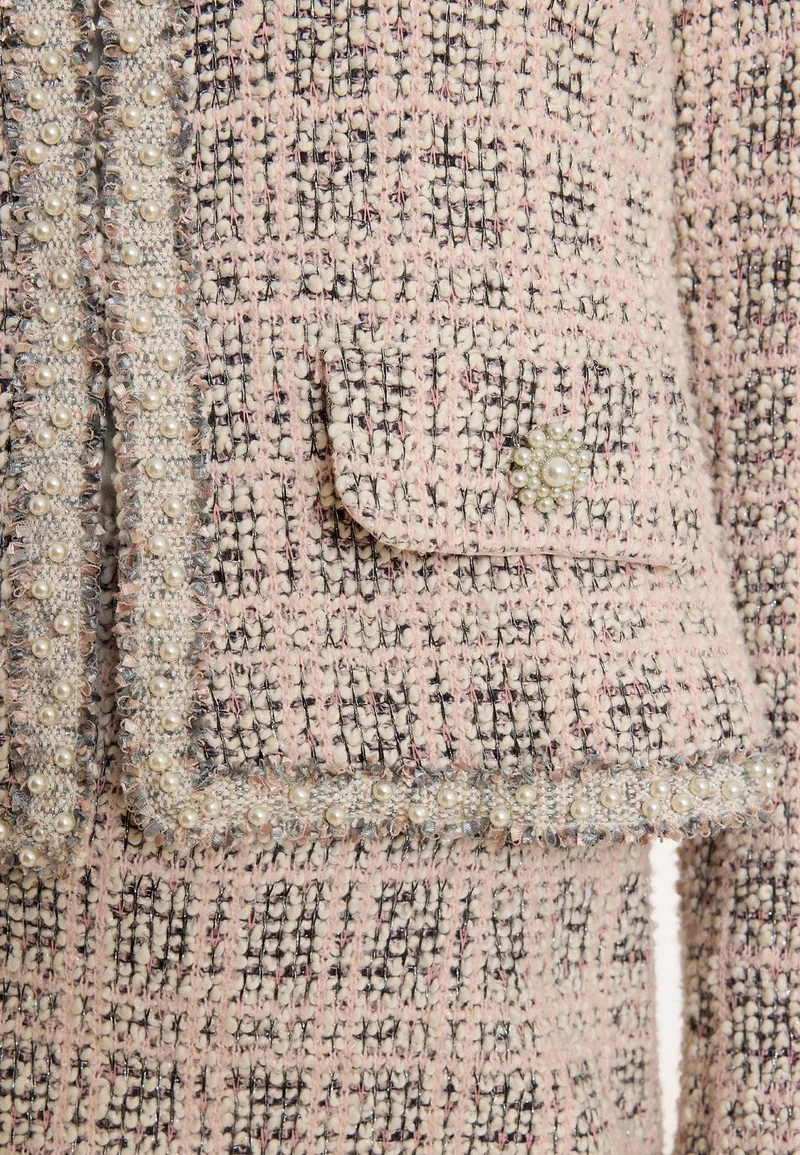 Bouclé Jacke Abjana
