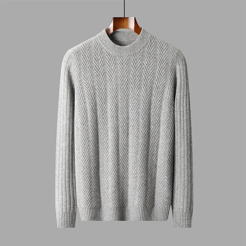 Elegant Thickened Cashmere Sweater