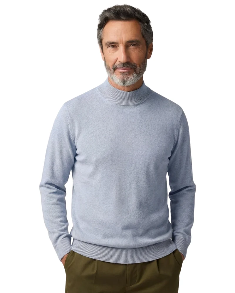 Half High Collar Cashmere Sweater