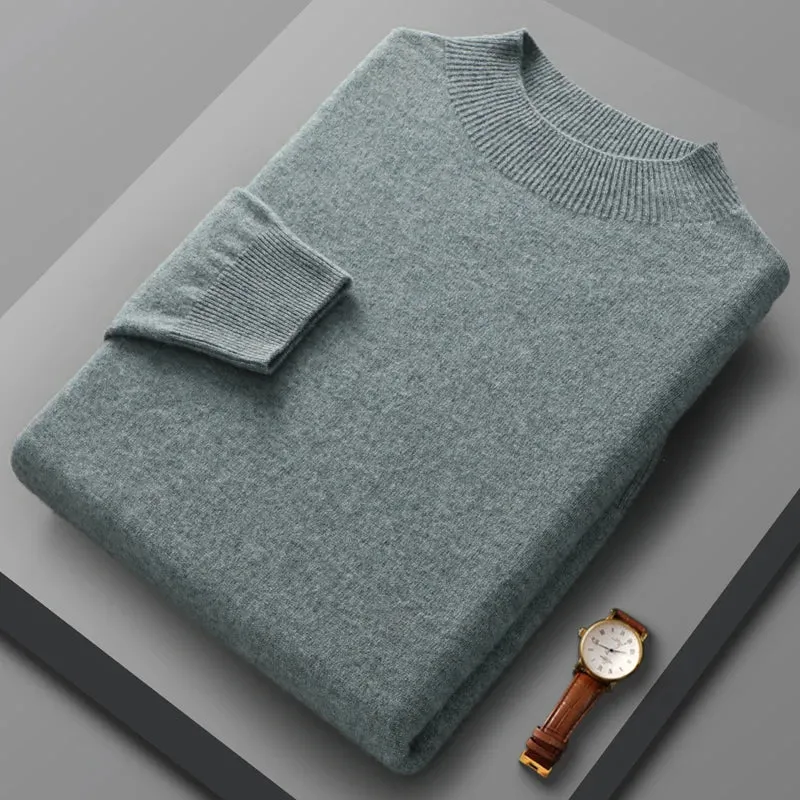 Half High Collar Cashmere Sweater