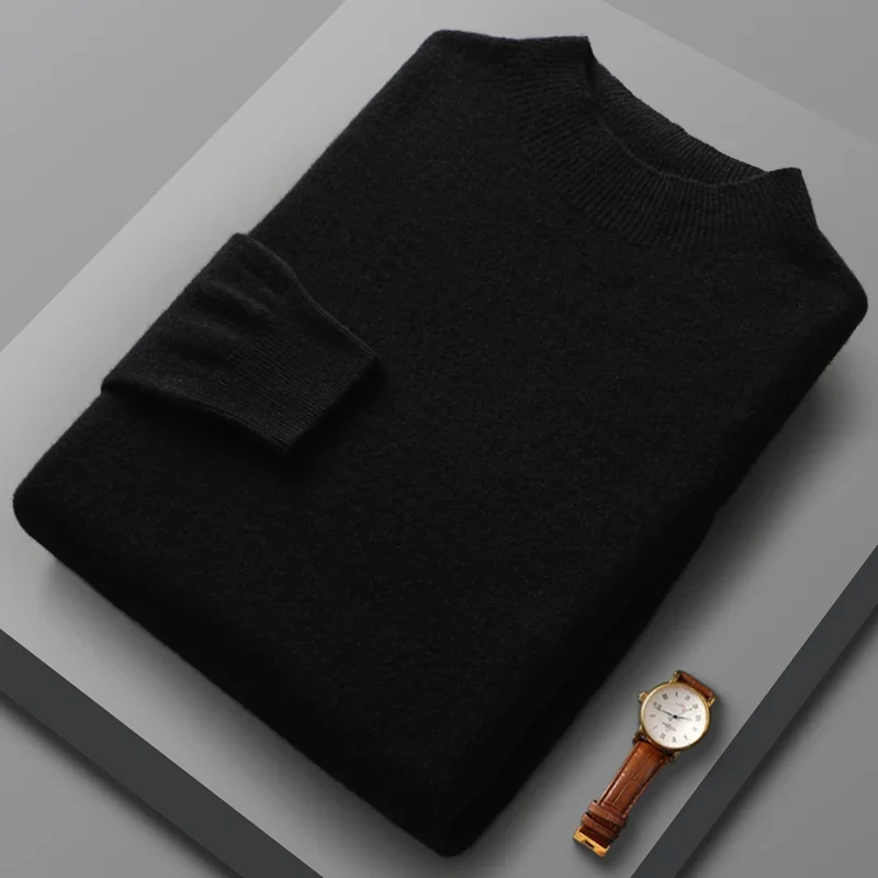 Half High Collar Cashmere Sweater