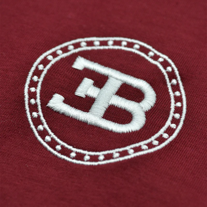 BUGATTI HERITAGE T-SHIRT QUILTED RED