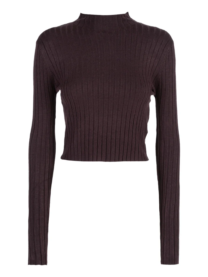 Maglia donna lupetto - moro