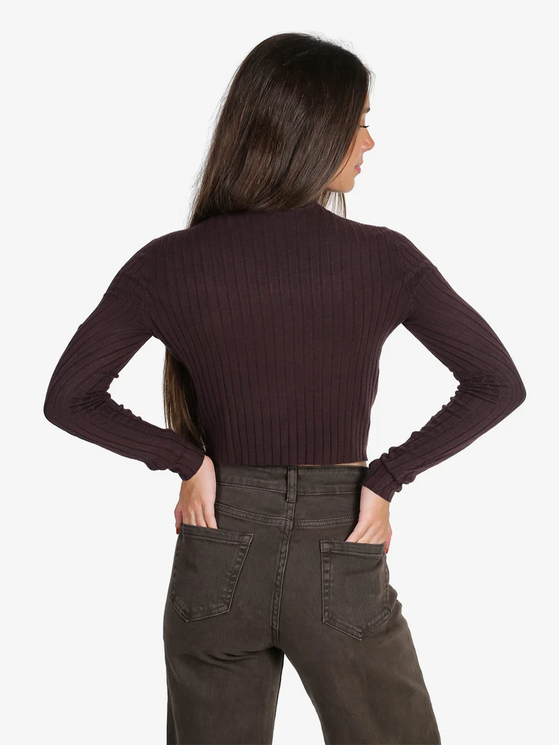 Maglia donna lupetto - moro