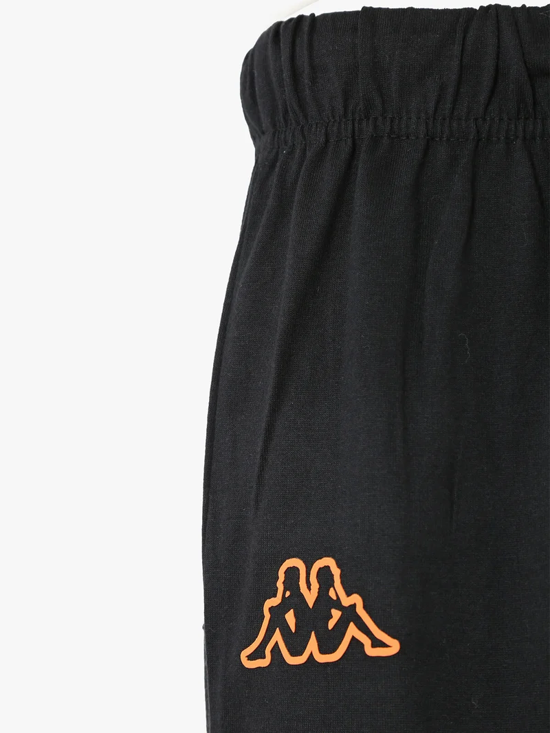 Pigiama lungo da uomo in cotone con logo - militare