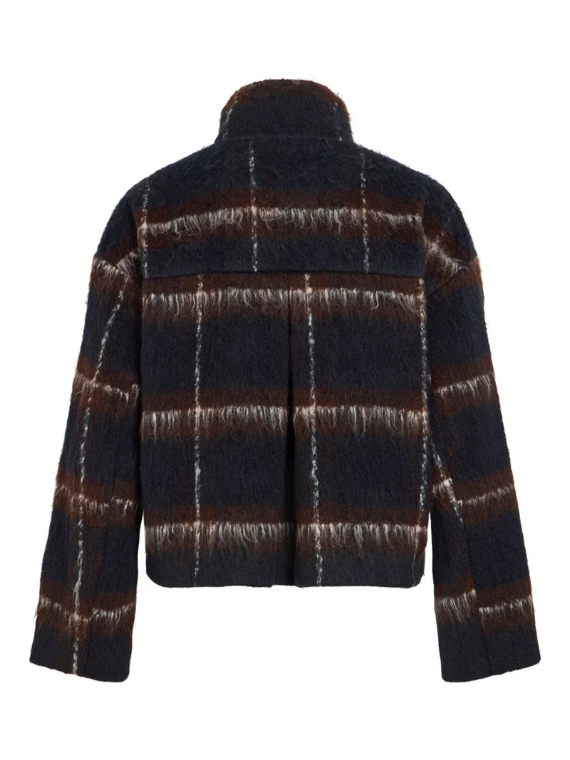 VIMELON L/S CHECK JACKET/BFS