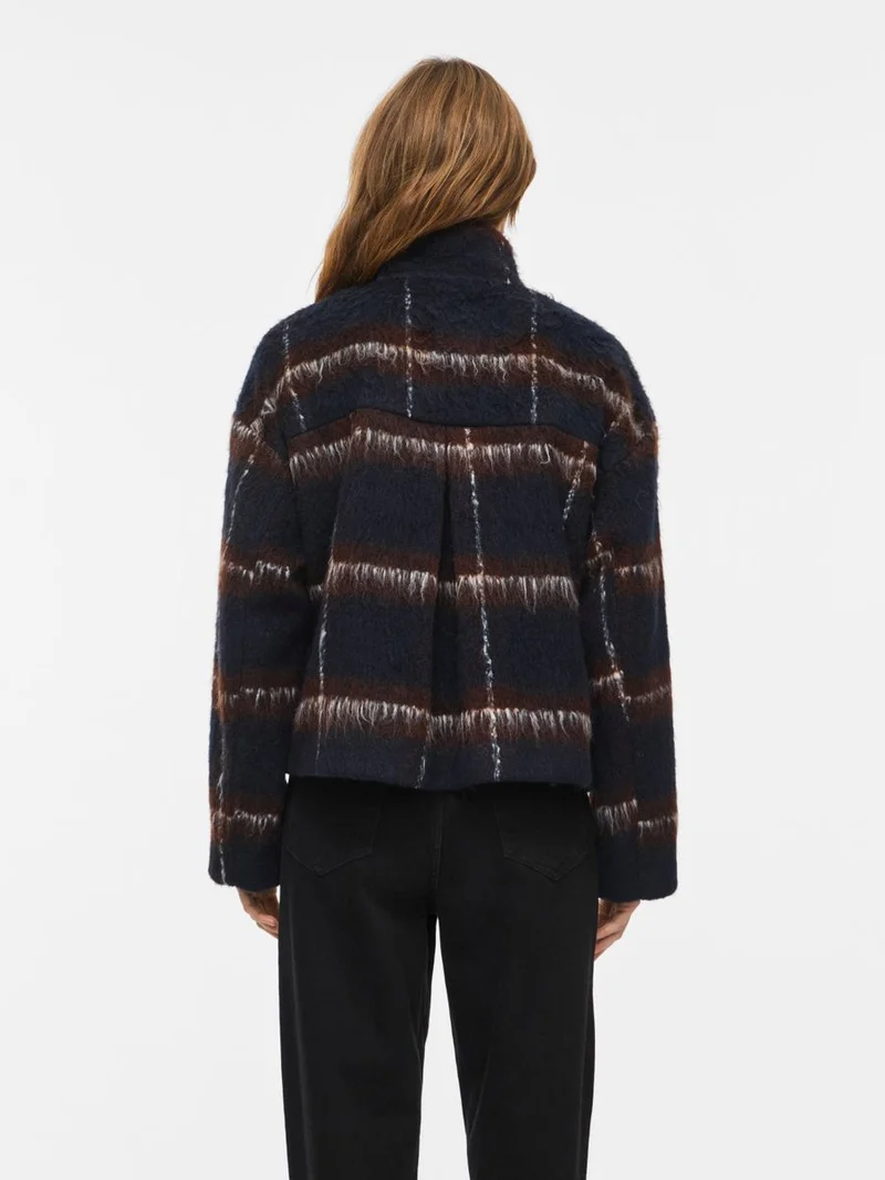 VIMELON L/S CHECK JACKET/BFS