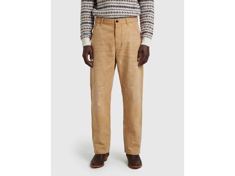 Jeans im Vintage-Waschungs-Workwear-Stil