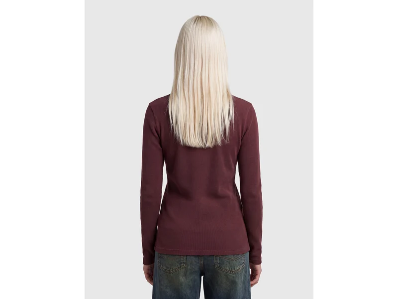 Henley-T-Shirt im Vintage-Stil