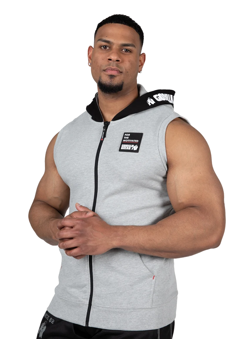 Milwaukee S/L Zipped Hoodie - Gray Melange