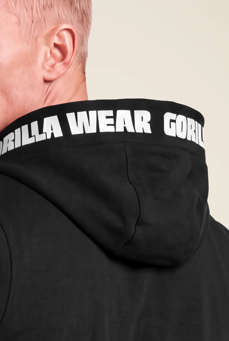 Milwaukee S/L Zipped Hoodie - Black