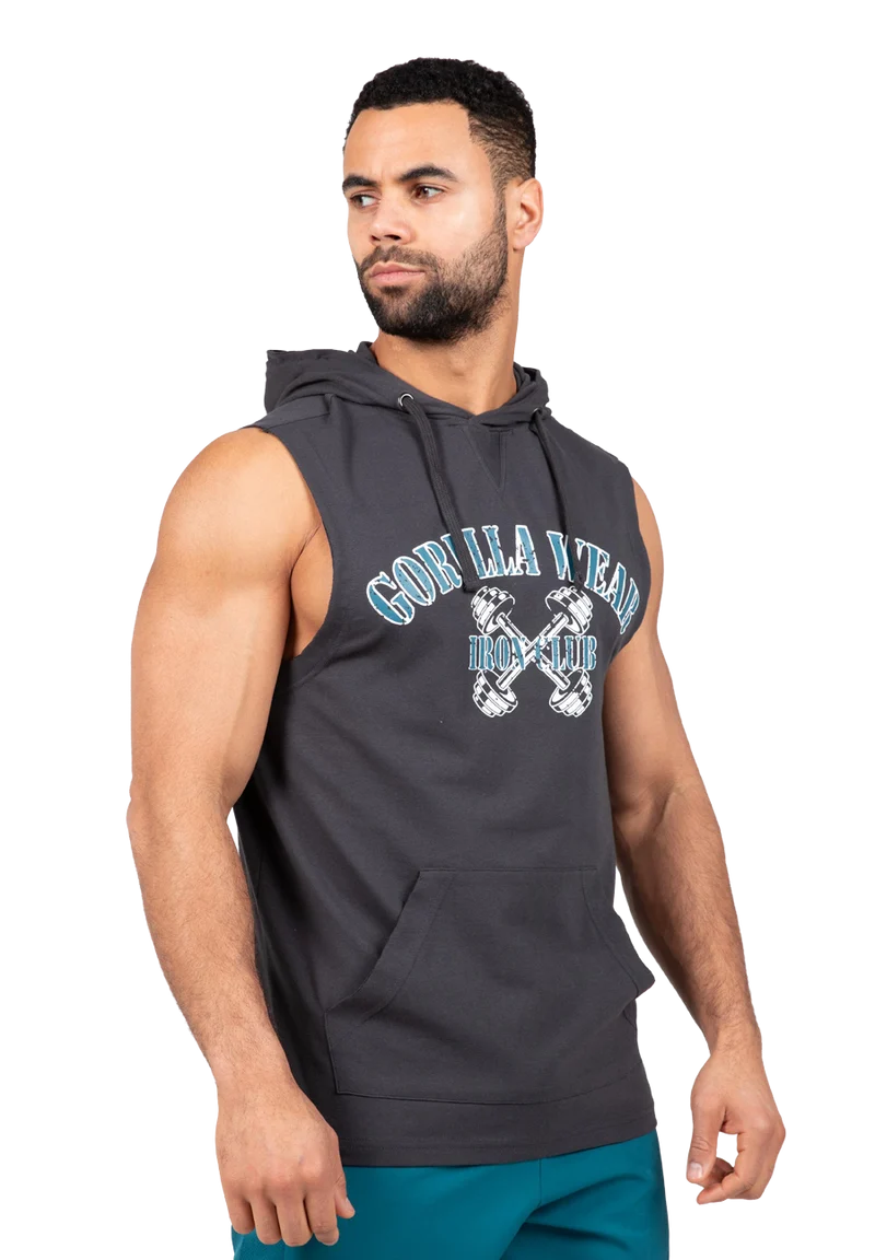 Chico S/L Hooded T-Shirt - Dark Gray