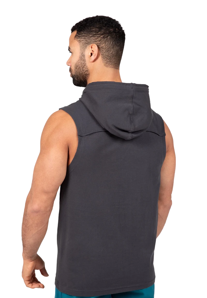 Chico S/L Hooded T-Shirt - Dark Gray