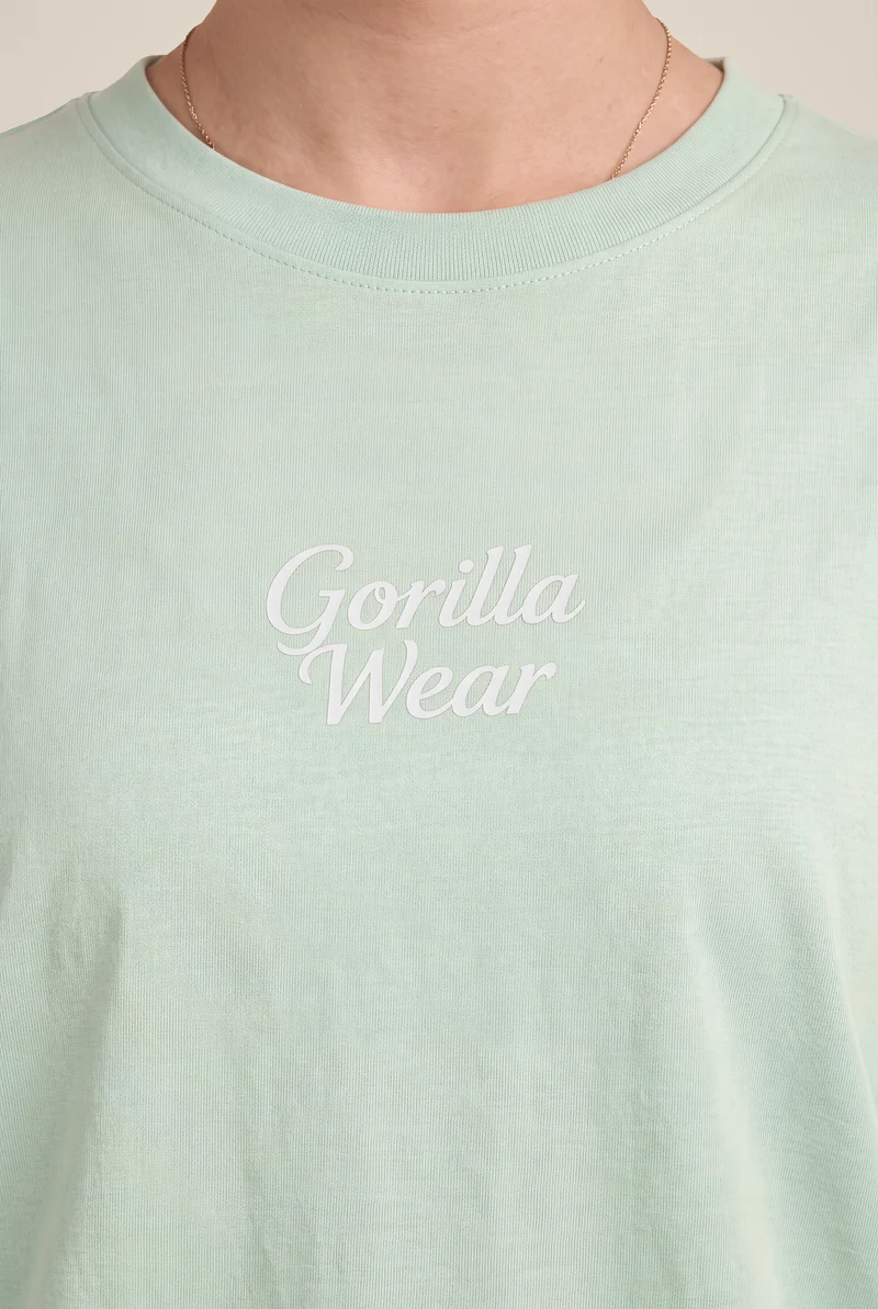 Vienna Oversized T-Shirt - Light Green