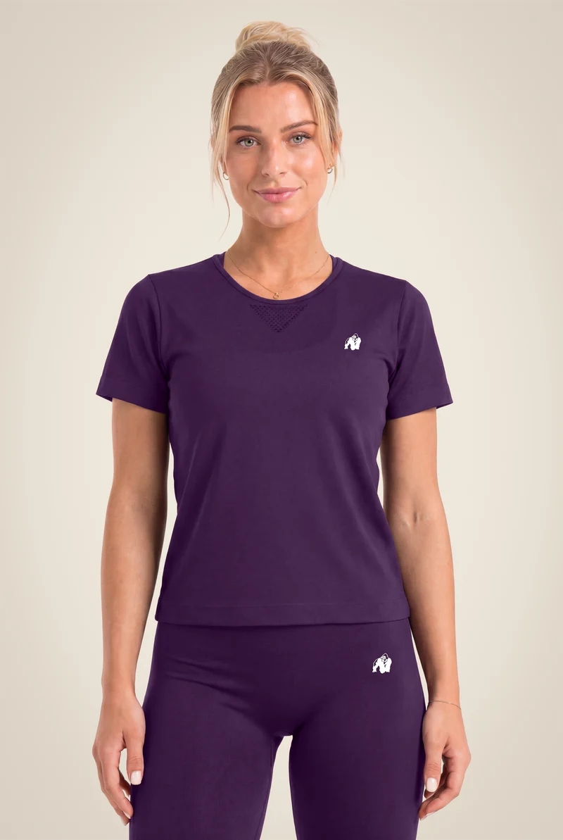 Neiro Seamless T-Shirt - Purple