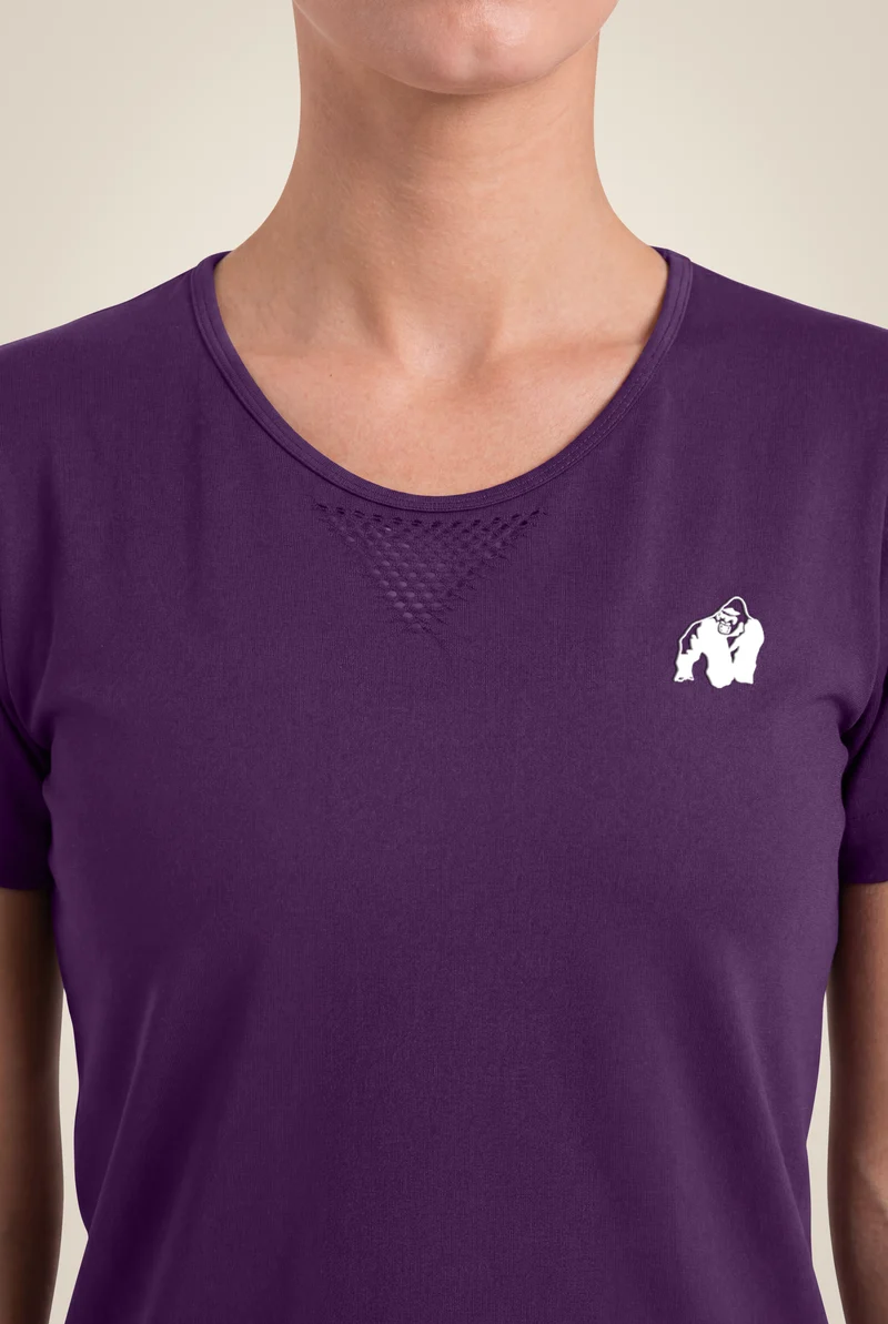Neiro Seamless T-Shirt - Purple