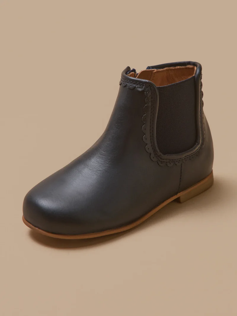 Mädchen-Boots aus Leder