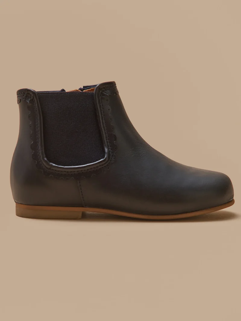 Mädchen-Boots aus Leder