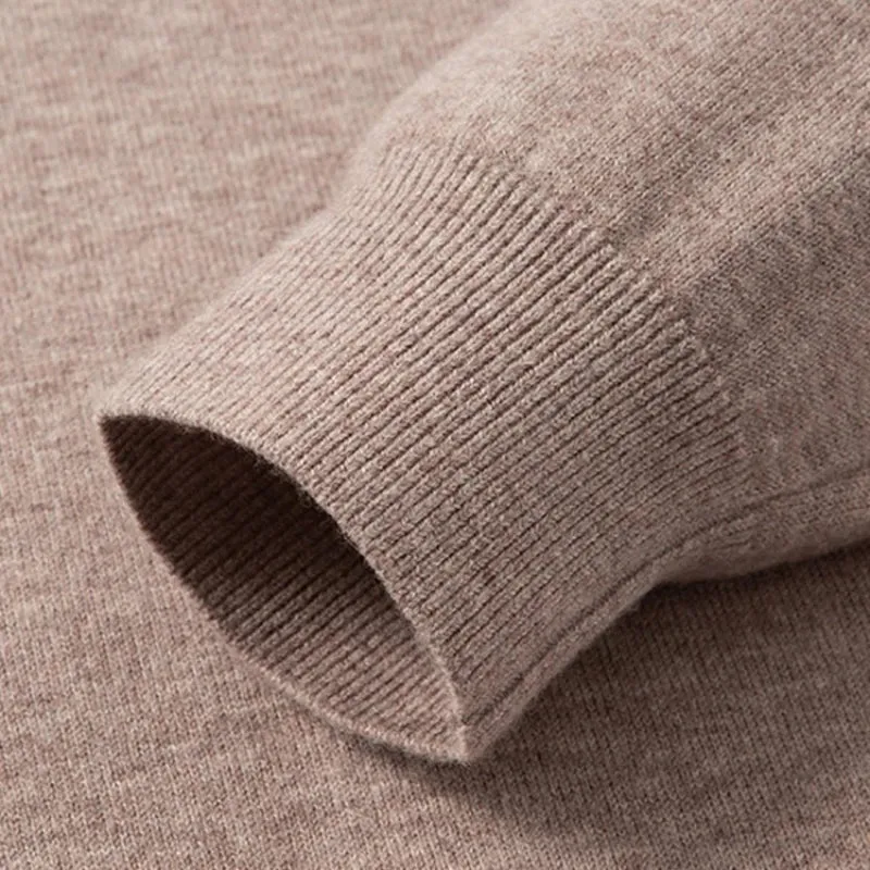 Australian Merino Wool Zip Sweater