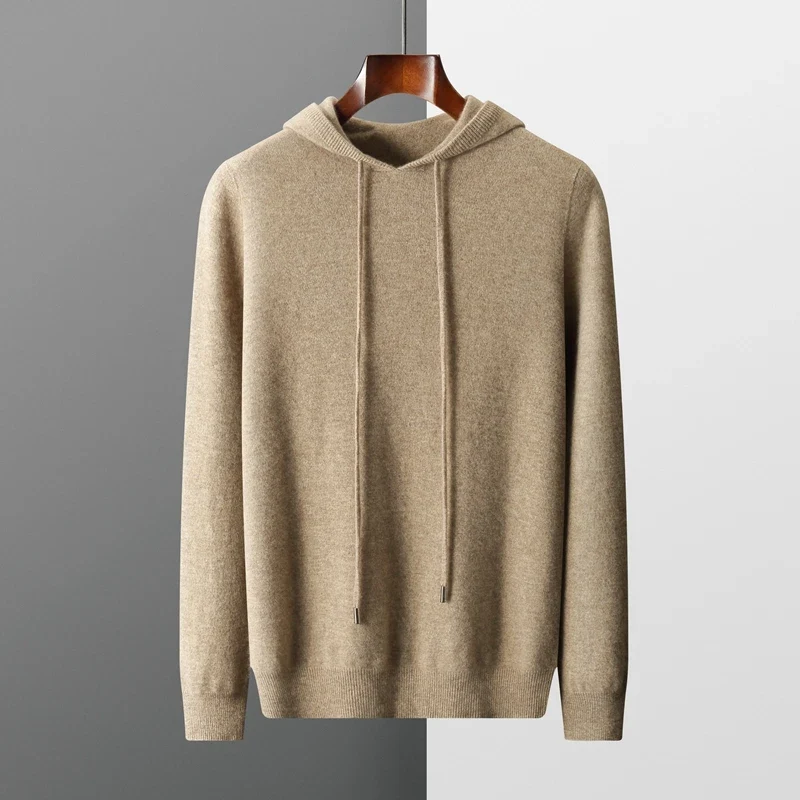 Elegant Australian Wool Hoodie