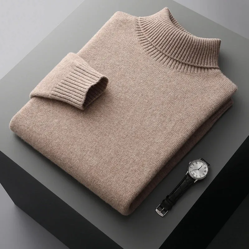 Vienna Merino Wool Turtleneck