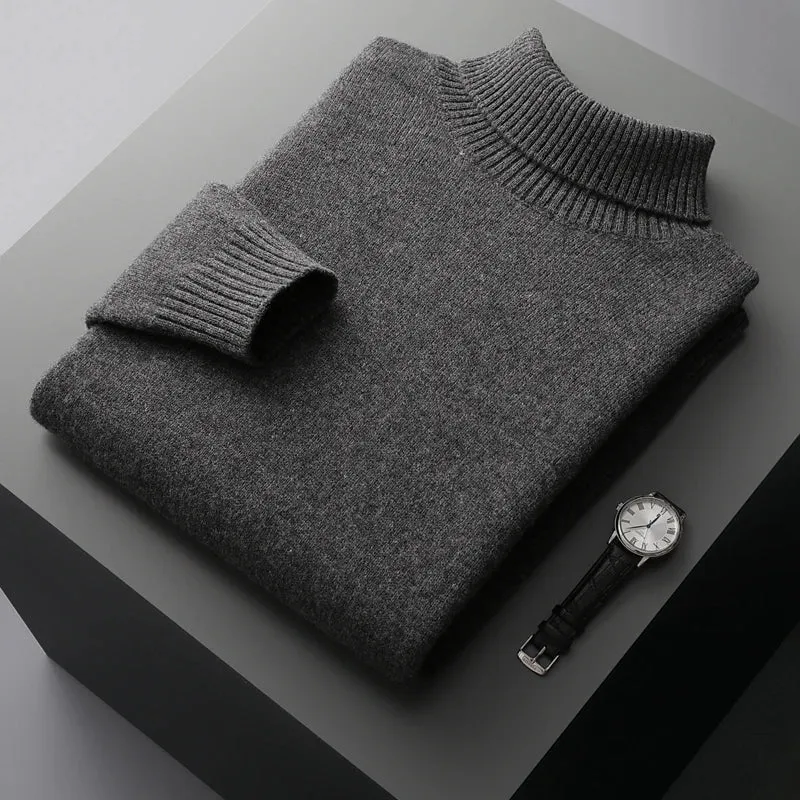 Vienna Merino Wool Turtleneck
