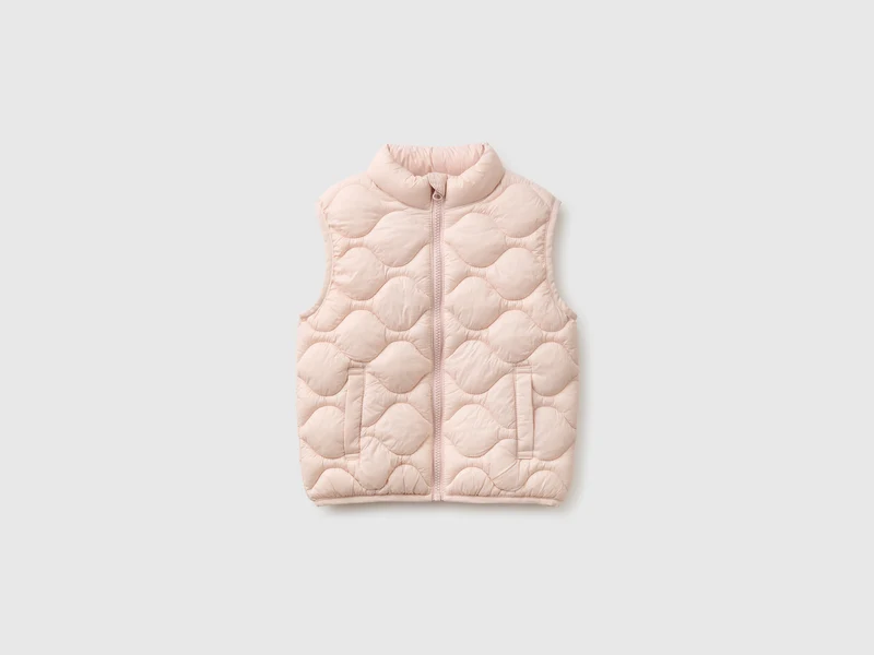 Wattierte, ärmellose Jacke