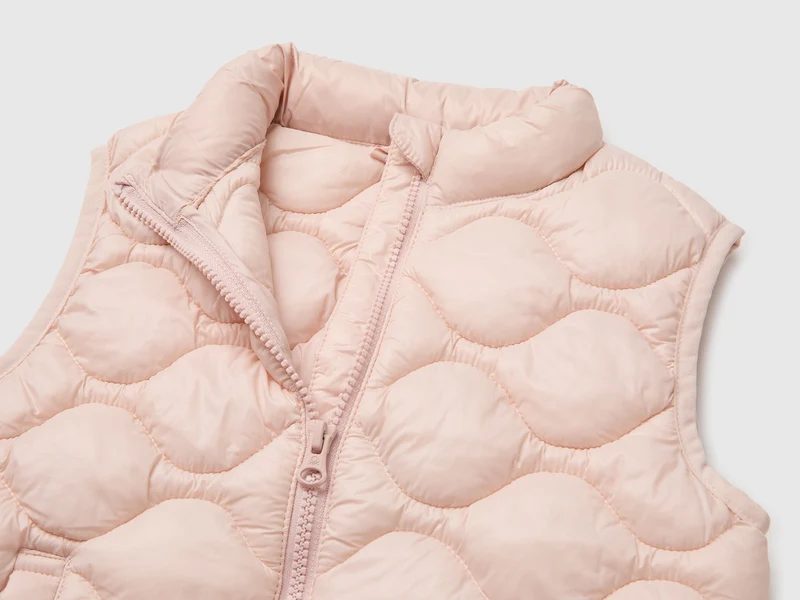 Wattierte, ärmellose Jacke