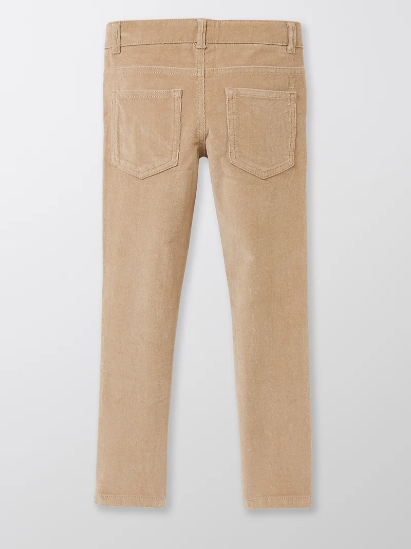Jungen Slim Fit Hose aus Velours