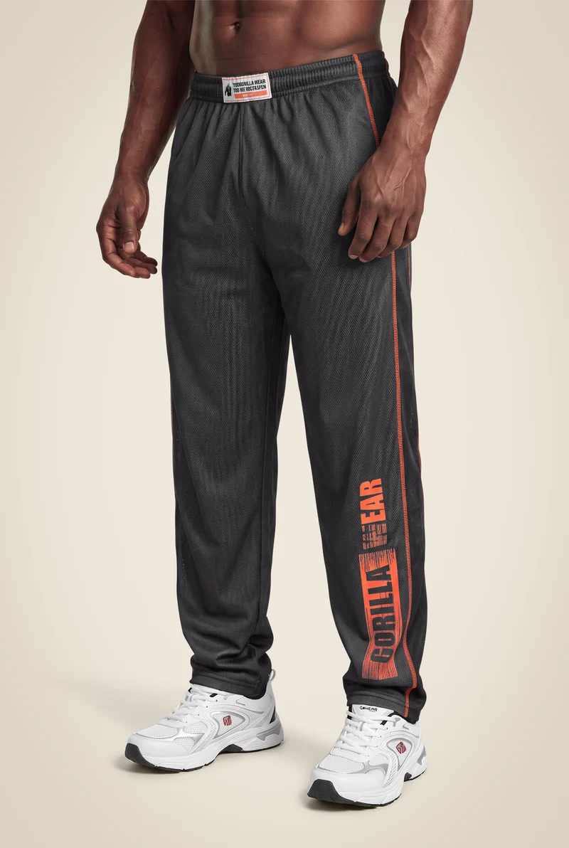 Wallace Mesh Pants - Gray/Orange