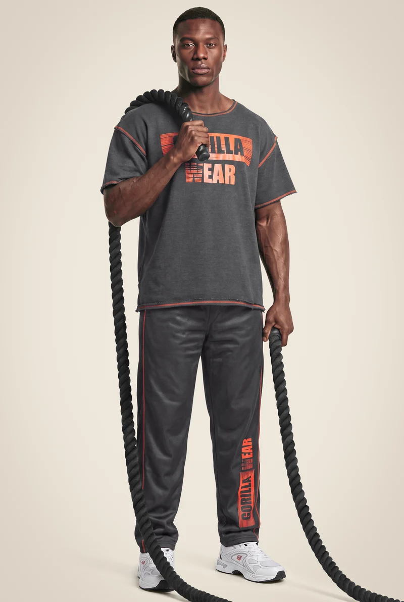 Wallace Mesh Pants - Gray/Orange
